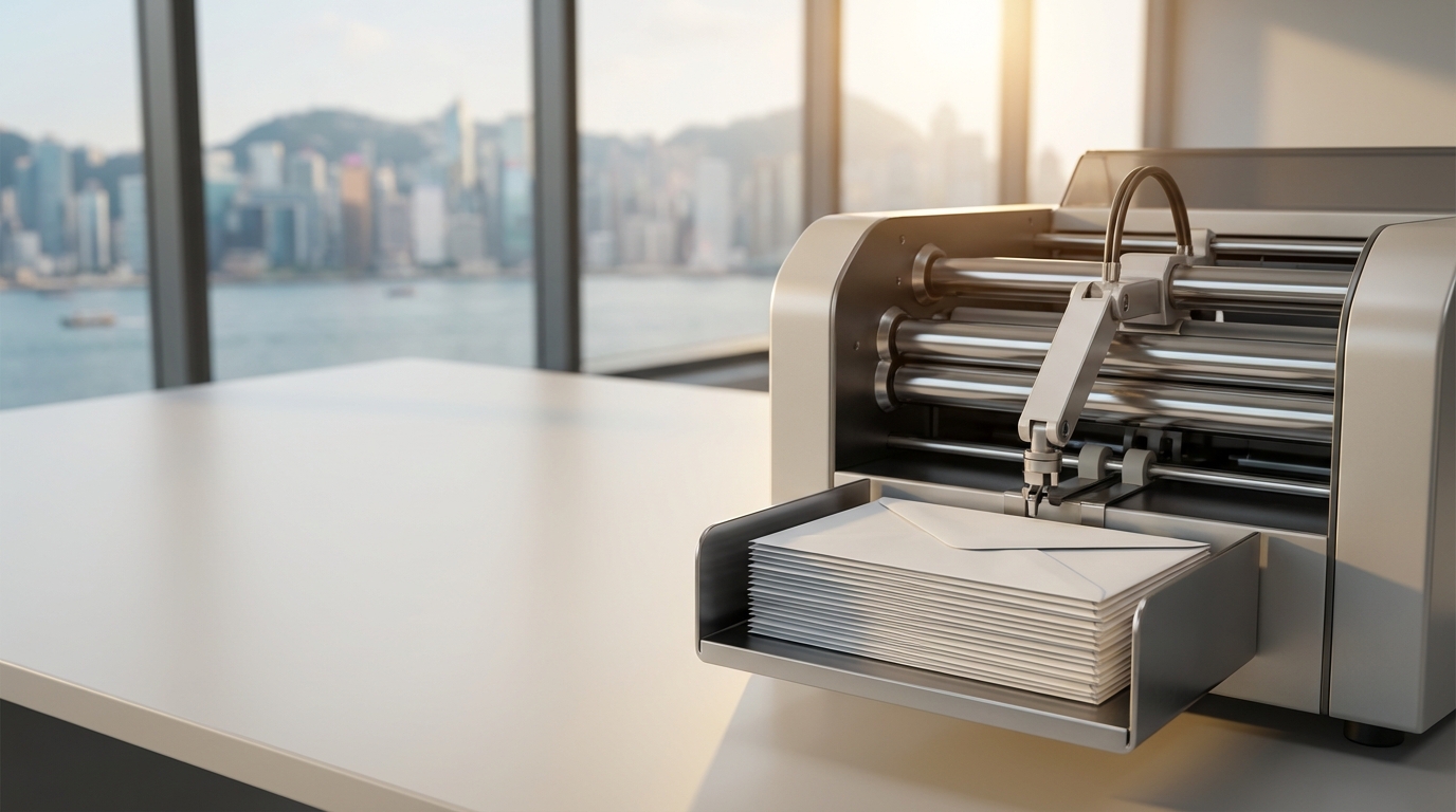 Stop Wasting Money on Manual Labor: The 2026 SME Guide to Automatic Envelope Stuffing Machines in Hong Kong