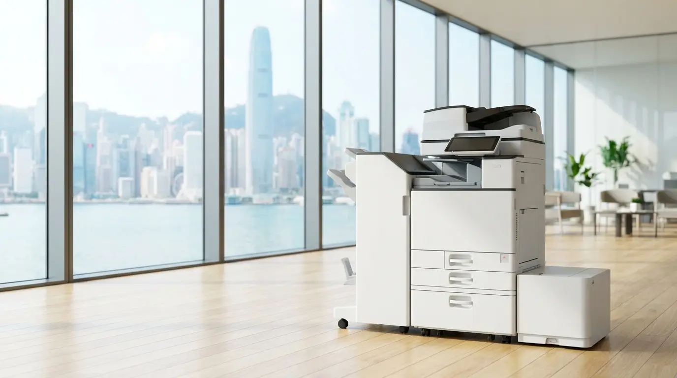 Office copier in a modern Hong Kong office